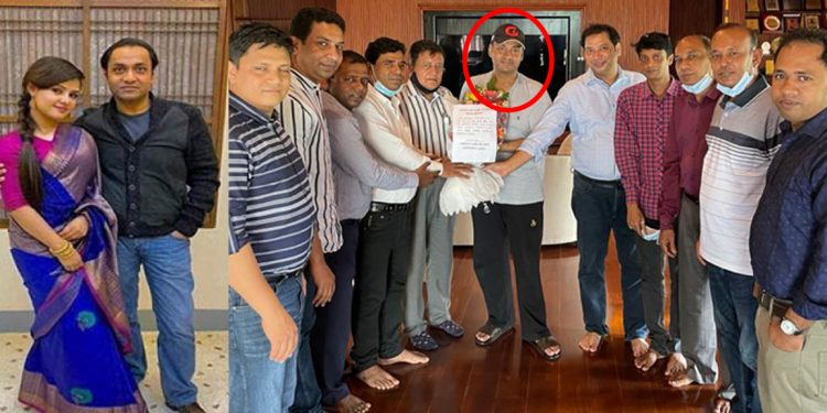 কত টাকার বিনিময়ে বসুন্ধরার এমডিকে সাংবাদিকদের সংবর্ধনা!