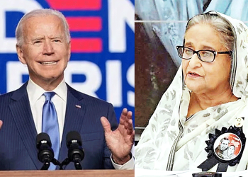 হাসিনার হিসাব-নিকাশ পাল্টে দিল বাইডেন!
