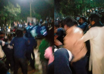 শাবিপ্রবিতে ছাত্রীদের আন্দোলনে ছাত্রলীগের হামলা