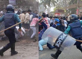বিরোধীদের মারলে পুলিশের পেশাদারি, ছাত্রলীগ পেটালে বাড়াবাড়ি