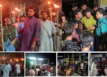 আবারো বাড়ল জ্বালানী তেলের দাম, মধ্যরাতে উত্তপ্ত সারাদেশ