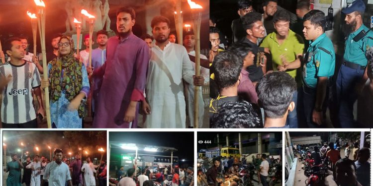 আবারো বাড়ল জ্বালানী তেলের দাম, মধ্যরাতে উত্তপ্ত সারাদেশ
