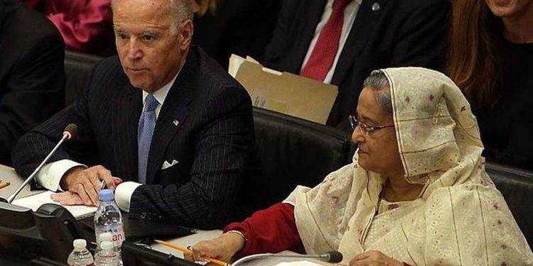 ক্ষমতা টেকাতে এবার বাইডেনের কাছে ধরণা দিচ্ছেন হাসিনা!