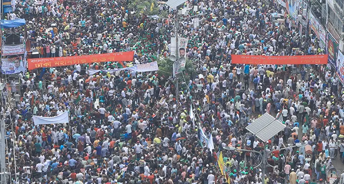 চূড়ান্ত আন্দোলনে নেমেছে বিএনপি